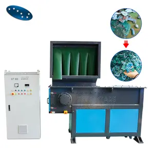Máquina trituradora de plástico duro, trituradora de material duro, para residuos de botellas de plástico