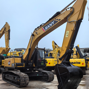 Excavateur Sany original d'occasion sy215 moteur Isuzu 22 tonnes de bonne qualité et Offre Spéciale à bas prix - Product Image 1
