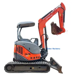 Sử dụng mini máy xúc Hitachi zx30u,3 tấn gốc Nhật Bản hydraulic30u secondhand Digger, earthmoving excacavora với Dozer lưỡi