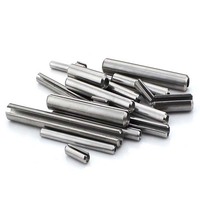 Factory Wholesale Slotted Spring Lock Pins (spiral) 5mm Diameter 35-40mm Long Stainless Steel 304/316 Material