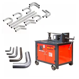 Thủy lực đồng Ống Bender điện ống dẫn Bender công cụ Muffler khí nén tròn ống vuông Máy uốn