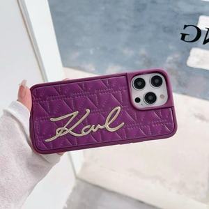 Funda de teléfono con letras en inglés de diseñador de marca Tide para iPhone 11 12 13 14 15 16 Promax 16E fundas móviles anticaída esmeriladas - Product Image 5