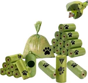 Durable Odor Resistant Pet Waste Bags Refill <b>Pack</b>, Dog Poop Bags for Daily Pet Cleaning - Product Image 1