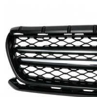 Nouvelle calandre avant ABS pour Charger 2015-2018, design en croix, noir chromé, pour remplacement du radiateur