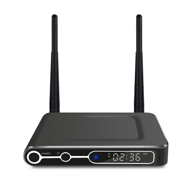 Auto Power On/off Screen Rotation Amlogic Hexa-Core 4GB RAM DDR4 4K Media Player Android Amlogic S922X TV Box with RTC