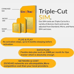 2G & 3G & 4G quốc tế 30MB mỗi tháng tarjeta <span class=keywords><strong>Sim</strong></span> de datos localizzatore GPS mỗi thẻ <span class=keywords><strong>Sim</strong></span> dữ liệu tự động - Product Image 5
