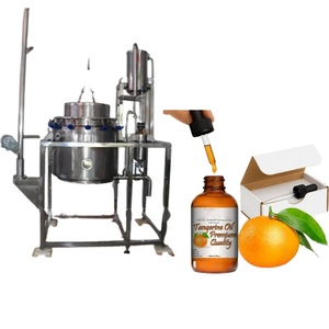 Machine de distillation automatique d'huile de citron et d'agrumes, ligne d'extraction d'huiles essentielles à haut rendement, capacité d'extraction de 500l à 5000l, en acier inoxydable - Product Image 1