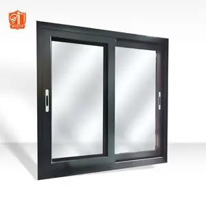 Customized Aluminium sliding Windows And Doors Aluminium Double Glass Sliding Window