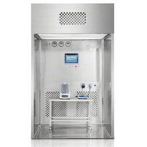 Nouvelle station de travail industrielle en acier inoxydable, poste de travail sans poussière, équipement de nettoyage de laboratoire - Product Image 1