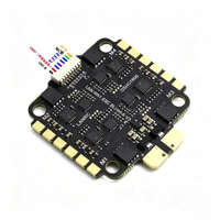 LANNRC MAK4 ESC 4-en-1 45A 60A 8 bits 36S 30mm entre broches compatible DSHOT600 en métal pour FPV Racing UAV