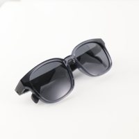 Gafas WS Grises Clásicas y Modernas Unisex de Montura Completa con Lentes Ópticas, Patillas Inteligentes Reemplazables, Audio Inteligente Adaptativo para Uso Diario