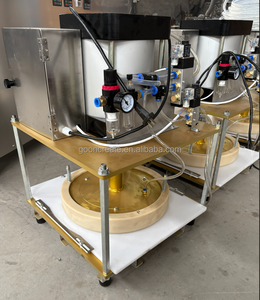 Machine à presser les pâtes à pain plat commerciale multifonctionnelle de table pour pizza et naan, machine à fabriquer les produits céréaliers, machine à naan - Product Image 6