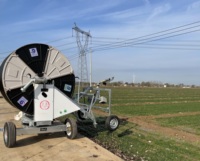 Système d'irrigation mobile agricole JP75, canon à eau mobile agricole, arroseur, machine d'économie d'eau