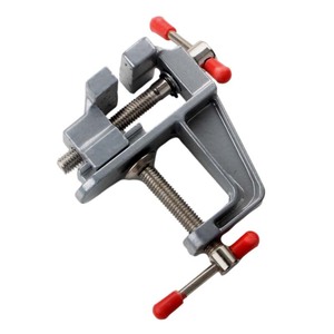 Mini <b>Bench</b> Vise Aluminum Alloy Smooth Jaw 0.14 Kg Diy <b>Tool</b> Stationary Base - Product Image 2