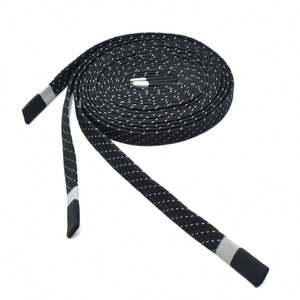 Latest OEM Production Customization Drawstring Silicone Dipping End Silicon Tips Drawstrings <b>Shoelaces</b> 2022 - Product Image 4