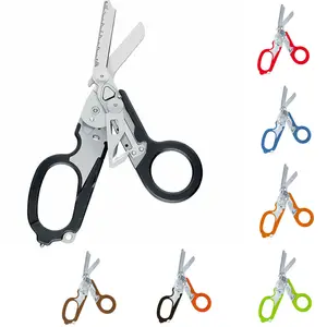 Pexcraft chấn thương Shears khẩn cấp cứu hộ đa chức năng kéo công cụ với dây đeo cắt và kính Breaker EDC Công cụ