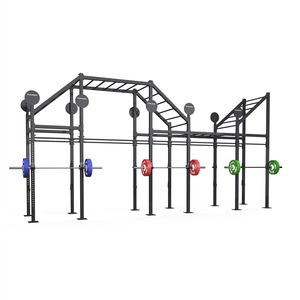 Plataforma de Calistenia Independiente Personalizada para Entrenamiento Funcional, Estructura de Acero y Metal Fabricada en Fábrica, Plataformas y Soportes para <span class=keywords><strong>CrossFit</strong></span> - Product Image 3