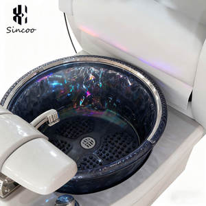 Professional Full Body airbag Nail Massage <b>Chair</b> Seven Color Atmosphere Light Foot Bath Salon Foot Massage <b>Chair</b> Spa <b>Chair</b> - Product Image 5