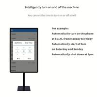 Kiosco Inteligente de Pared con Pantalla LCD Vertical de 21.5/27 Pulgadas, Android IP65, Panel Interactivo Publicitario, Señalización Digital para Centros Comerciales