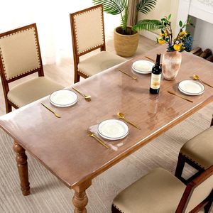 Alfombrilla transparente para escritorio, alfombrilla transparente Extra grande para escritorio de ordenador, Protector de escritorio de plástico, alfombrilla de escritura de PVC, Mantel Individual impermeable para mesa - Product Image 3