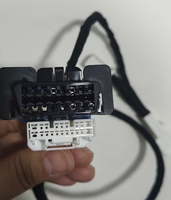 Kabel Ekstensi OBD2 10pin Starcharm untuk Diagnostik Otomotif Tesla Model 3 Highland Hitam 9-16V 30cm