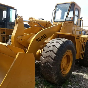 รถตัก936E แมวมือสองรถตักล้อยาง936แมว950 938 966รถตักพร้อมส้อม - Product Image 1