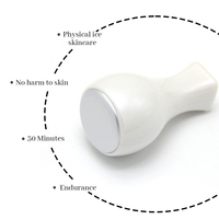 Soins de la peau, produit anti-rides, rouleau facial en acier inoxydable, ensemble de globes de glace rafraîchissants, outil de beauté, masseur pour le visage, lifting du visage