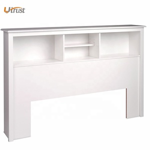 Precio de <span class=keywords><strong>fábrica</strong></span> de MDF moderno personalizado de madera blanco cabecero moderno <span class=keywords><strong>muebles</strong></span> de dormitorio con de almacenamiento de alta cabecero de cama - Product Image 5