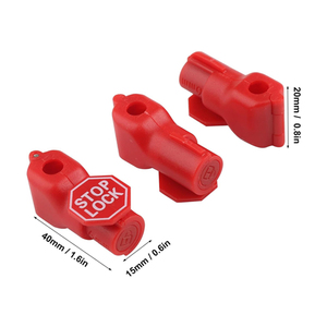 ตะขอล็อคแบบถาวรล็อคหยุดล็อคซูเปอร์มาร์เก็ต - Product Image 1