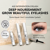 Vente en gros - Sérum de croissance des cils MOIKA 4 ml - Amélioration rapide des cils en 7 jours pour des cils épais, longs et bouclés - Marque privée - Soins de la peau