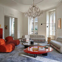 MOONTOP Soft Modern Couch Einfaches Sofa Minimalist isches, speziell geformtes weißes Sofa Designs Luxus-Sofa