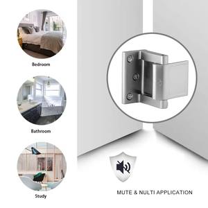 अतिरिक्त उच्च प्रतिरोध जिंक मिश्र धातु बाल सुरक्षा गृह द्वार सुरक्षा कुंडी गोपनीयता लॉक दरवाजा सुदृढीकरण लॉक - Product Image 6