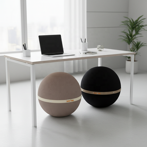 Housse de chaise-ballon de yoga en velours côtelé, douce et lavable, pour l'équilibre et la stabilité, tendance populaire Corée-USA, pour achats télévisés - Product Image 2