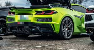 Aileron léger en Fiber de carbone de style 5V5 Offre Spéciale aile arrière pour <span class=keywords><strong>Corvette</strong></span> C8 Z06 <span class=keywords><strong>2023</strong></span> - Product Image 4