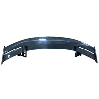 Aileron arrière en fibre de carbone Aileron de course avec trou de coupe Aileron de course universel S3 S5 R8 universel pour Audi TT TTRS