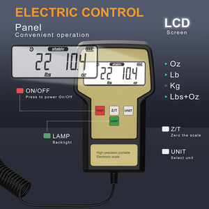 Báscula Electrónica para Refrigerante RCS-220, 100 kg/220 lb, Pantalla LCD, Báscula para Pesar Refrigerante HVAC para Reparación <span class=keywords><strong>de</strong></span> Aire Acondicionado - Product Image 2