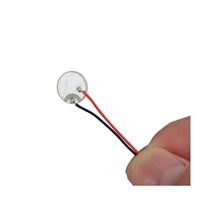 Pelat Keramik Piezo 10x1mm Elemen Cakram Piezoelektrik untuk Peralatan Pembersihan dan Penginderaan Ultrasonik
