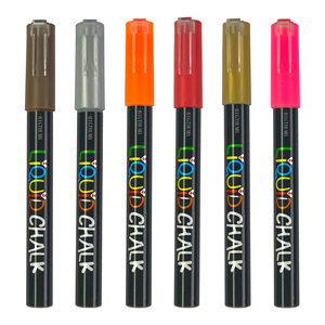 Marqueur à craie 32 couleurs 6.mm adapté au bureau de l'école, enseignant, tableau noir, marqueur d'enseignement, stylo marqueur de création de <span class=keywords><strong>caricature</strong></span> bricolage - Product Image 1