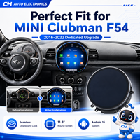 Pour MINI Clubman F54 2016-2022, autoradio Android 15 de 11,8 pouces avec CarPlay sans fil, GPS, navigation multimédia, audio