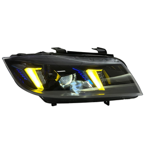 Phares LED Snake Eye E90 E91 pour <span class=keywords><strong>BMW</strong></span> Série <span class=keywords><strong>3</strong></span> <span class=keywords><strong>320i</strong></span> 330i 335i, remplacement des phares Xénon/Halogène, 2005-2012 - Product Image 3