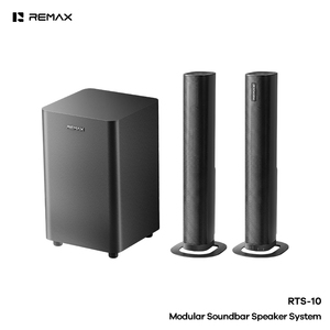 2.1 Modular Speaker System Detachable <b>Wireless</b> <b>Subwoofer</b> 120W BT 5.3 Multiple Inputs Remote 1. 2.1-channel System for a - Product Image 1