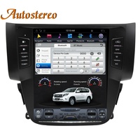 Tesla estilo Android 9,0 SIM 4G coche navegación GPS para Nissan Sentra 2012-2019 cabeza estéreo unidad reproductor Multimedia Auto Radio DSP