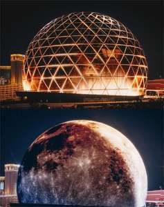 Écran LED sphérique flexible MSG Sphere à Las Vegas, États-Unis - Product Image 2