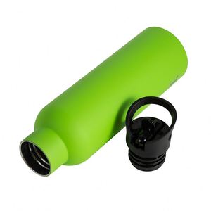 กระติกน้ำสุญญากาศเคลือบยางนุ่มพร้อมหูจับและฝาปิดแบบหลอดดูด - Product Image 4
