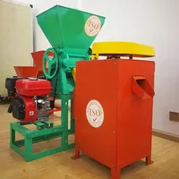 Machine à éplucher et à décortiquer les petits grains de cacao