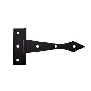 <b>T</b>-Type <b>Hinges</b> Iron 4 Hole 180 Degree Opening For Gates Fences And Wooden Crates Industrial Design Easy Installation - Product Image 5