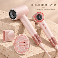 Sèche-cheveux professionnel à moteur sans balais 110000 tr/min, haute vitesse, avec diffuseur pour salon, hôtel, maison