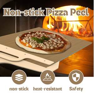 Cucina scorrevole buccia per <span class=keywords><strong>Pizza</strong></span> con manico per torta pala per <span class=keywords><strong>Pizza</strong></span> Paddle per <span class=keywords><strong>Pizza</strong></span> Non Stick Slide Board per il trasferimento di pasta per pane - Product Image 6