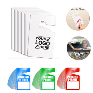 Permis de stationnement personnalisé pour rétroviseur Permis de stationnement personnalisé pour voitures et véhicules avec design personnalisable - Product Image 2