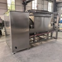 Horizontale vacuüm gevulde braadpan sausjam kookpot PLC-gestuurde motor voor bakkerijtoepassingen niet-standaard maatwerk